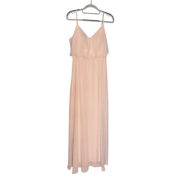 NWT Birdy Grey Gwennie pale blush pink formal gown - Picture 1 of 7